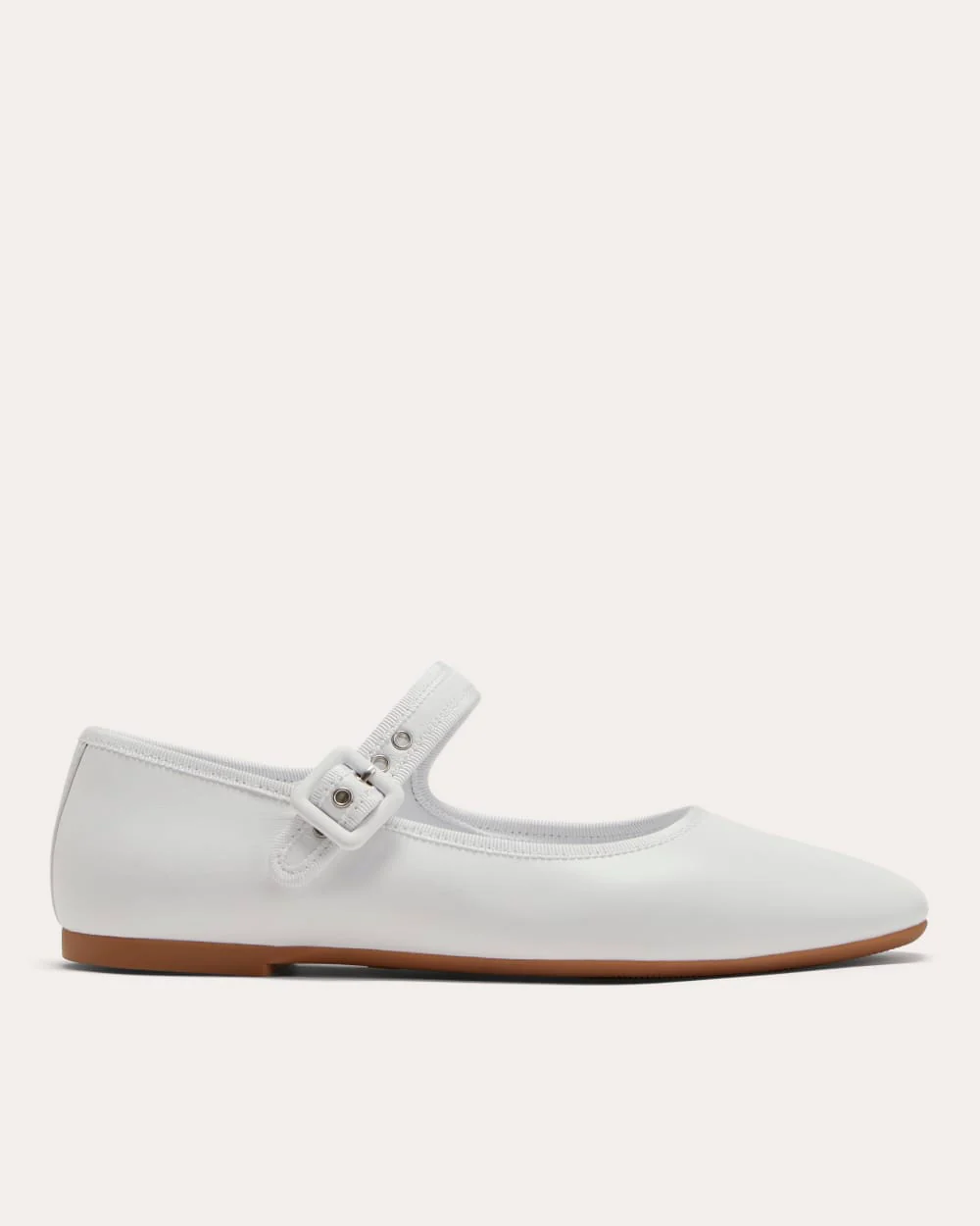 The Day Buckle Mary Jane | White