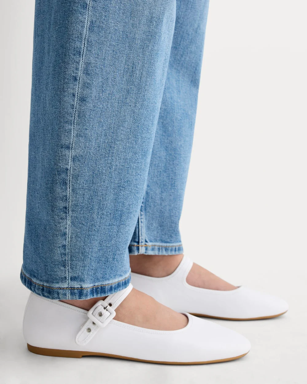 The Day Buckle Mary Jane | White - Image 2