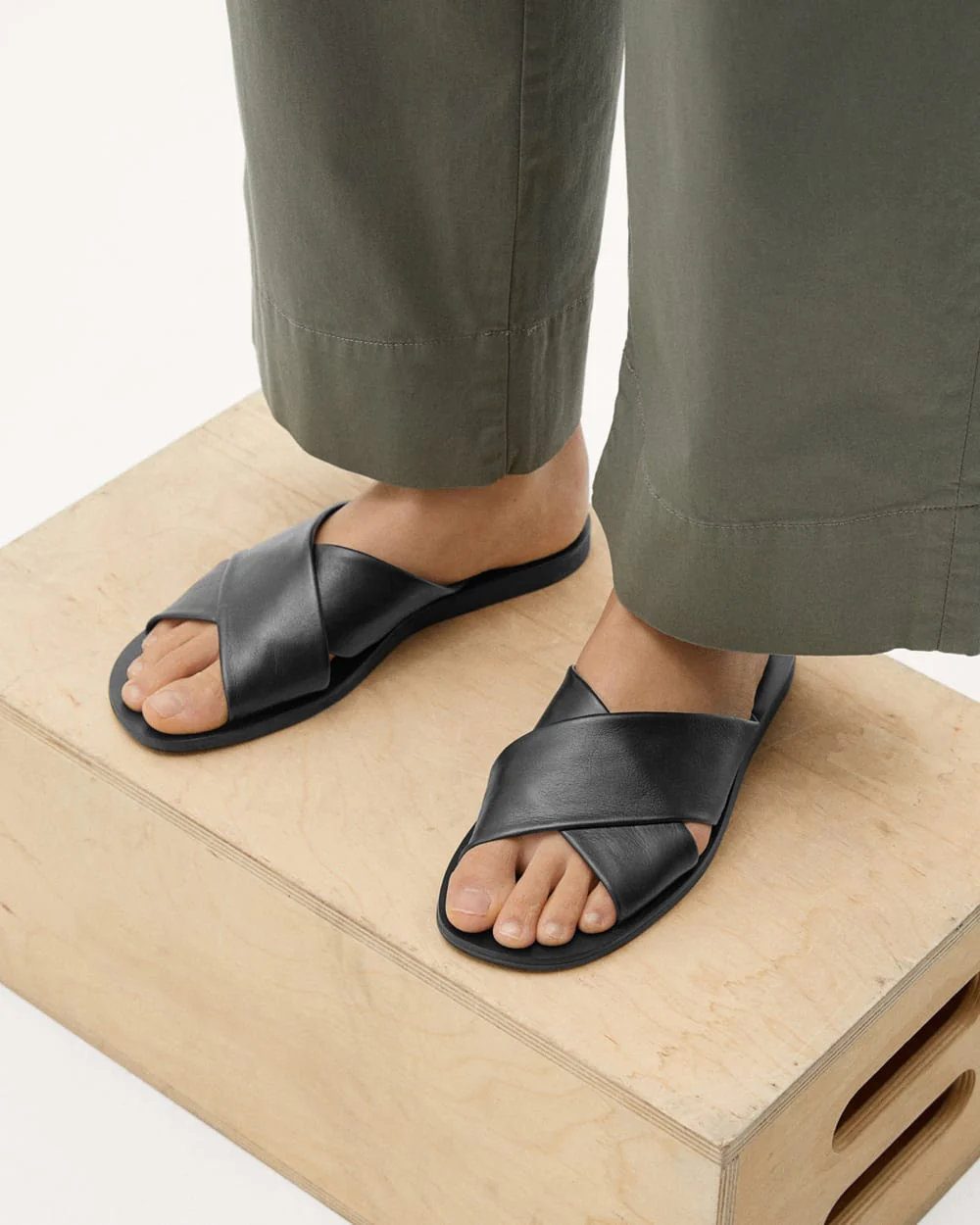 The Day Crossover Sandal | Black - Image 2