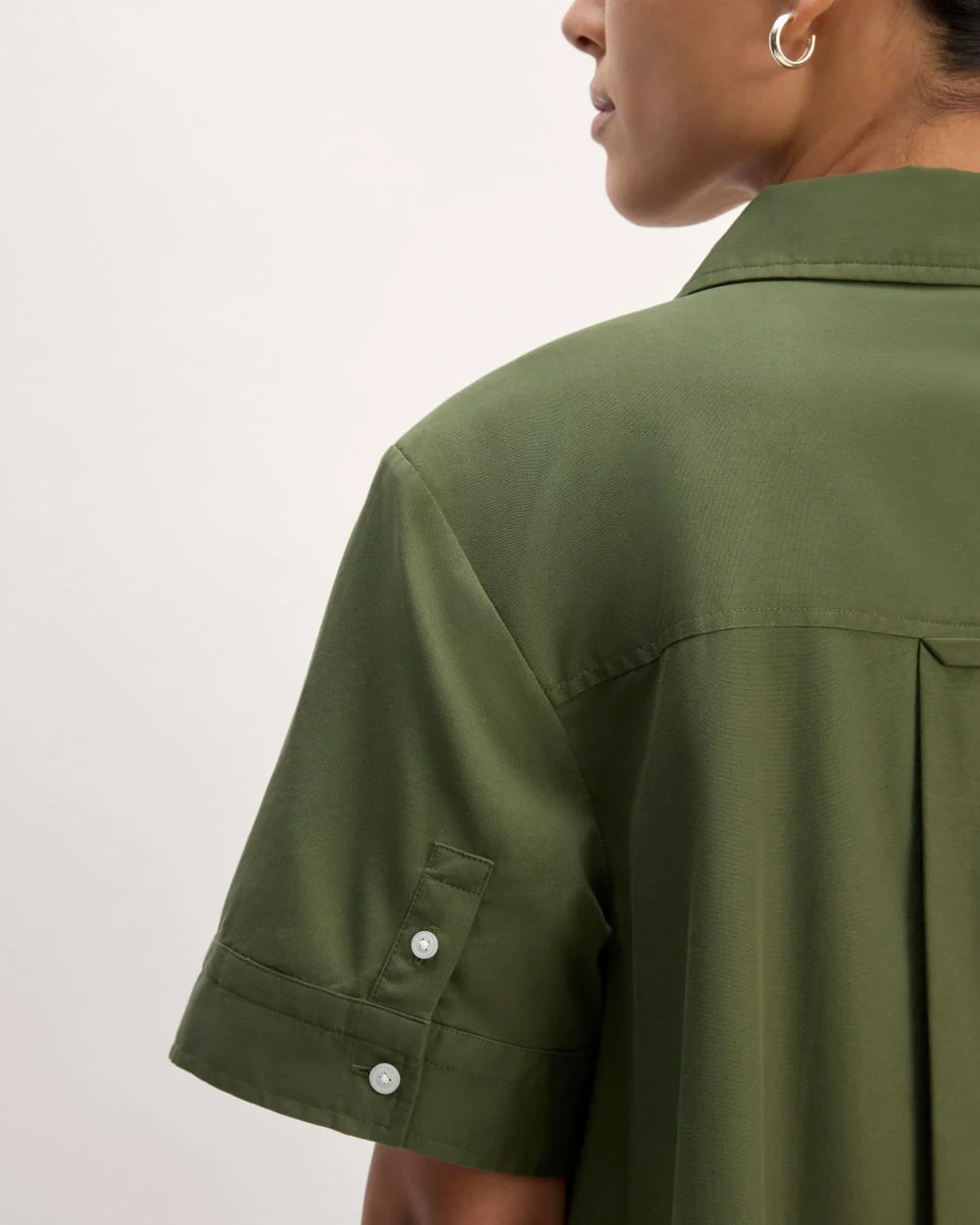 The Daytripper Dress | Military Olive - Image 5