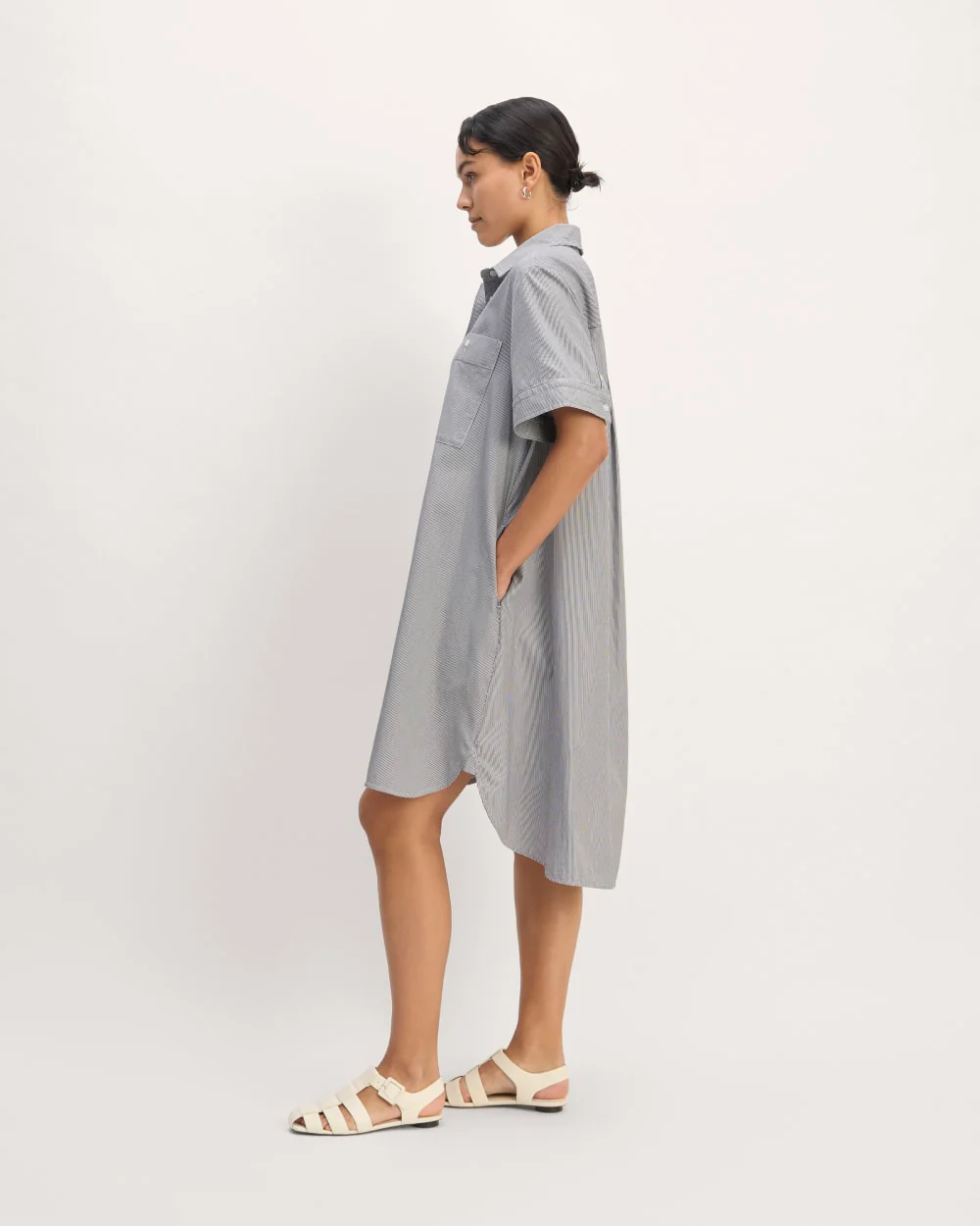 The Daytripper Dress | White / Black - Image 3