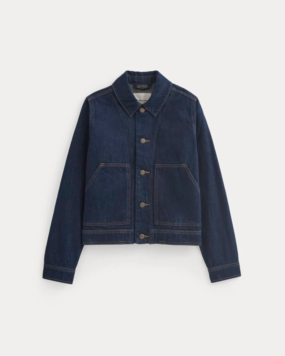 Denim Chore Jacket | Dark Indigo - Image 2