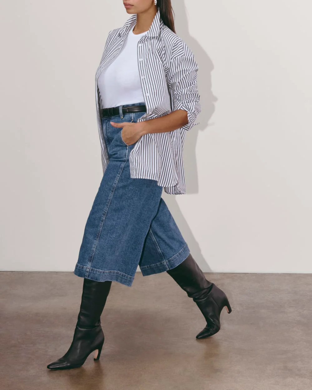 The Denim Culotte | New Blue - Image 5