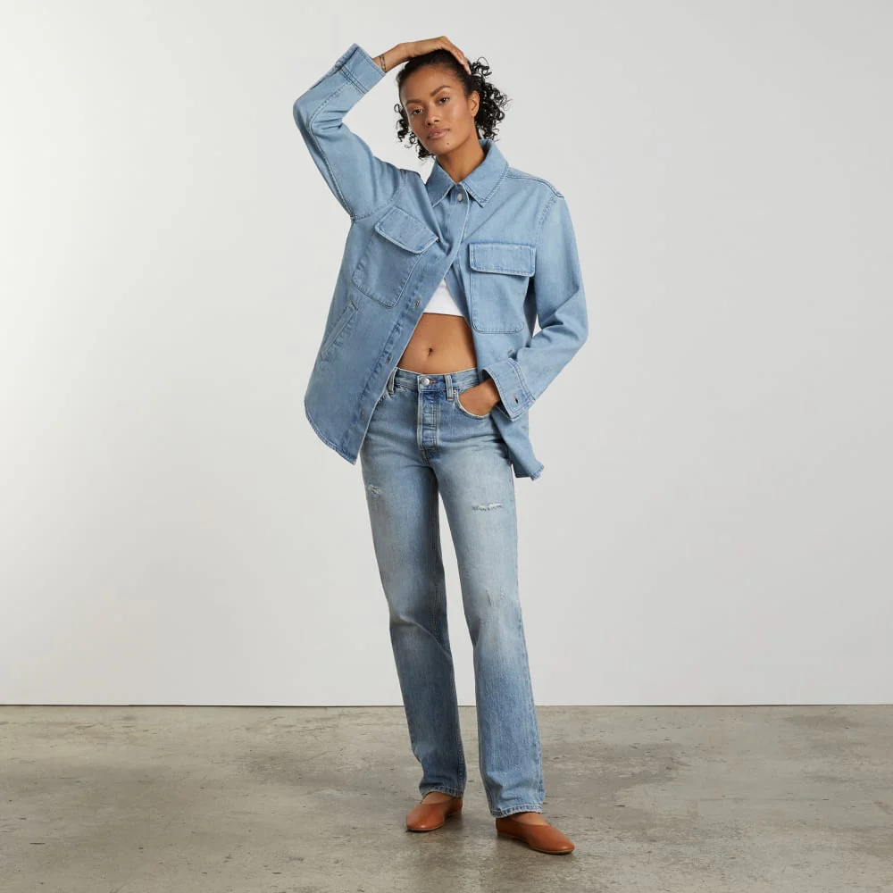 The Denim Shirt Jacket | Myrtle Sky - Image 6