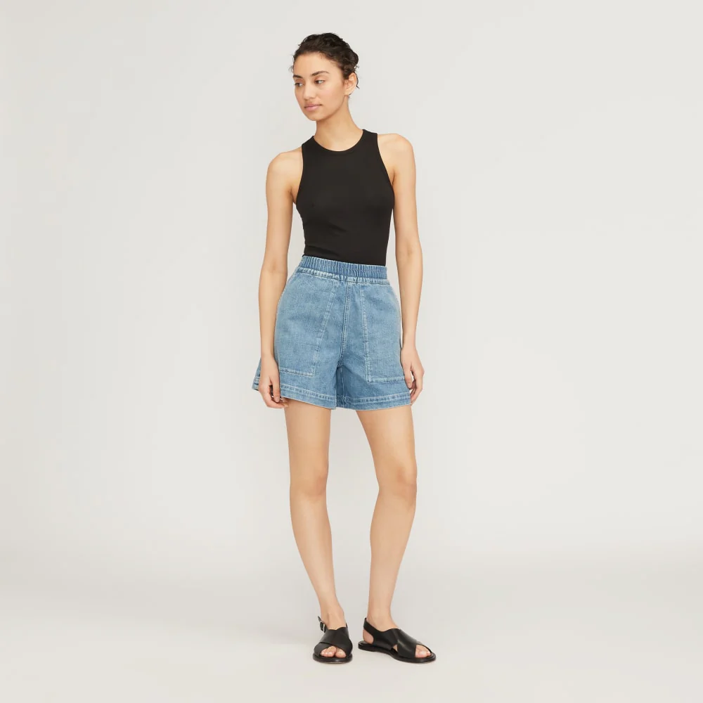 The Denim Utility Short | Shallow Water - Image 3