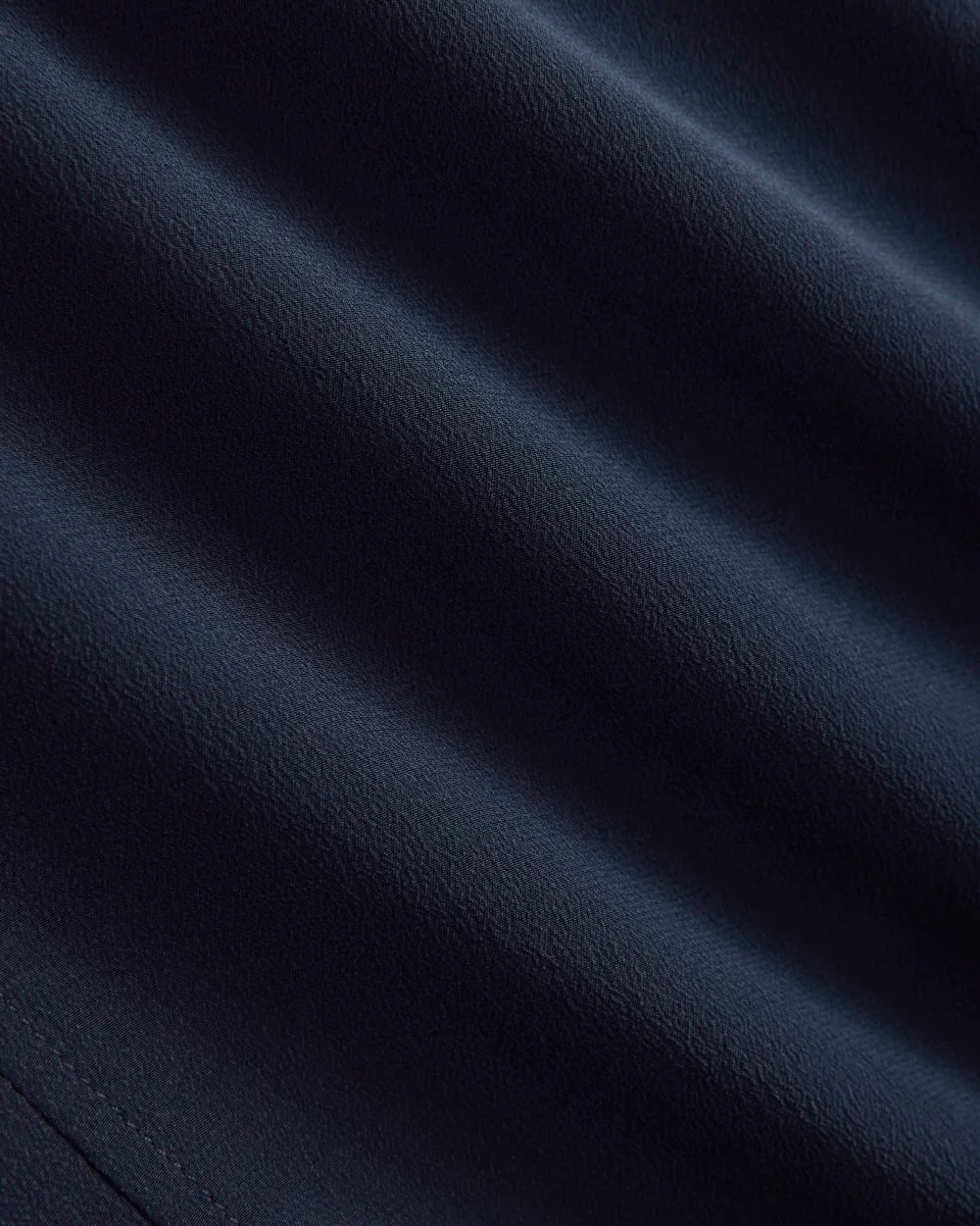 Dolman Top in Washable Silk | Navy - Image 6