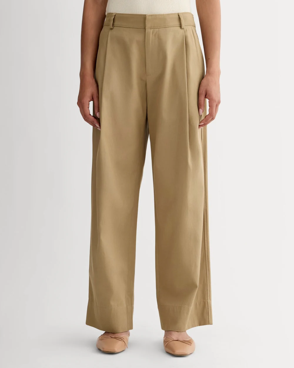 The Low-Rise Chino | Ash Brown - Image 3