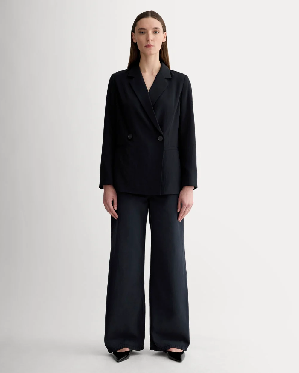 The Drapey Blazer | Black - Image 3