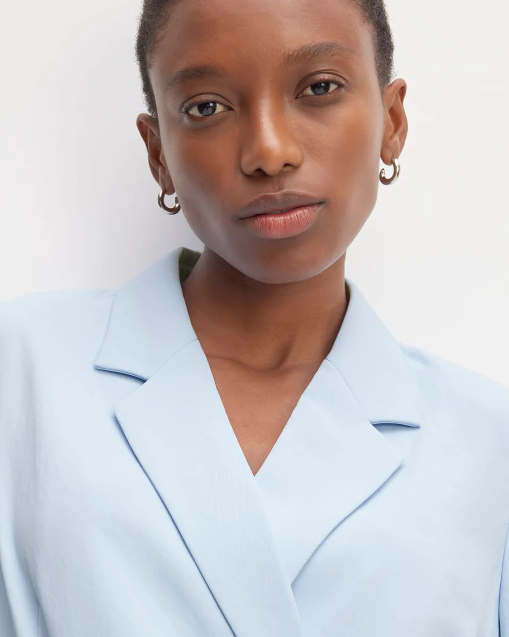 The Drapey Blazer | Chambray Blue - Image 4