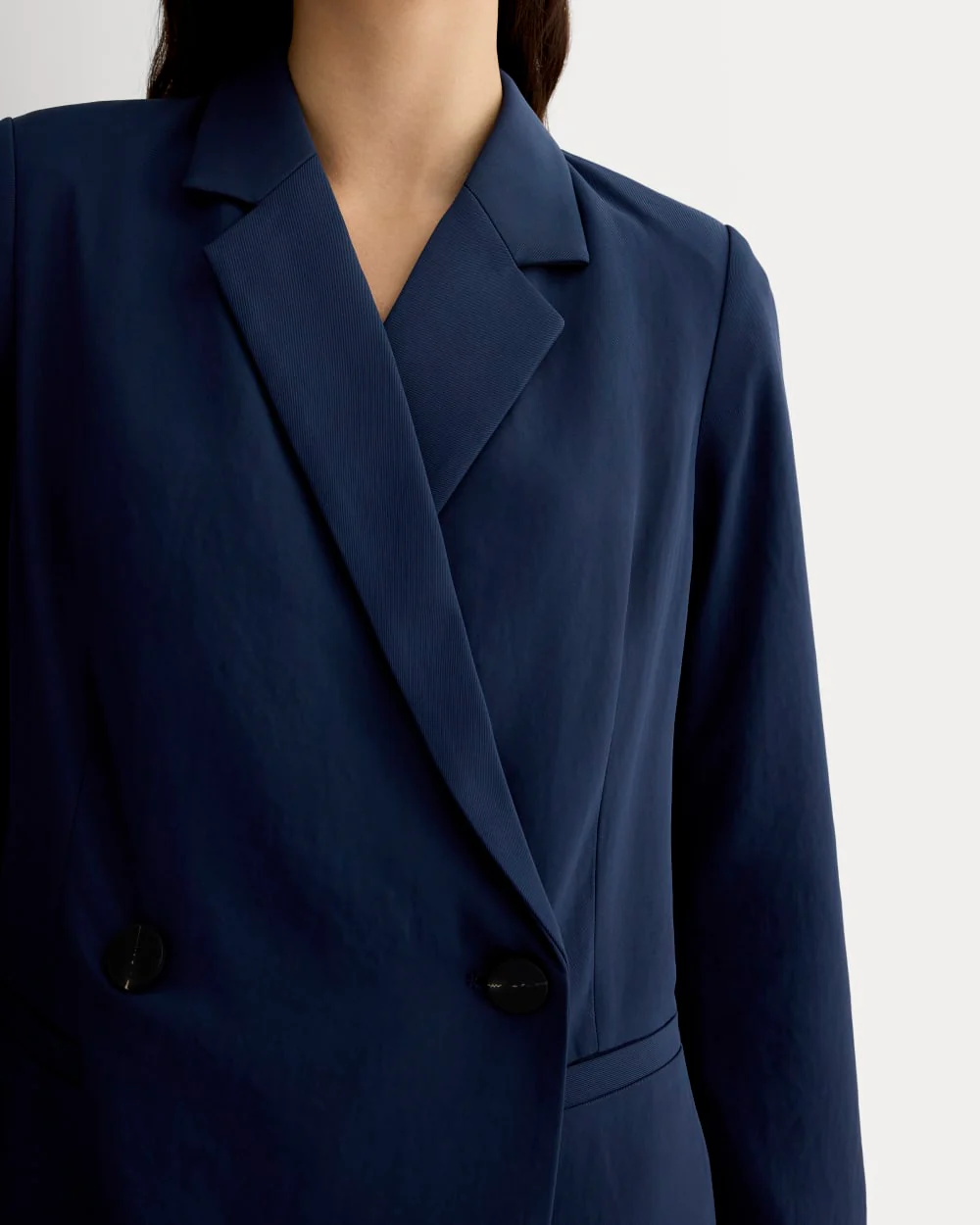 The Drapey Blazer | Navy - Image 4