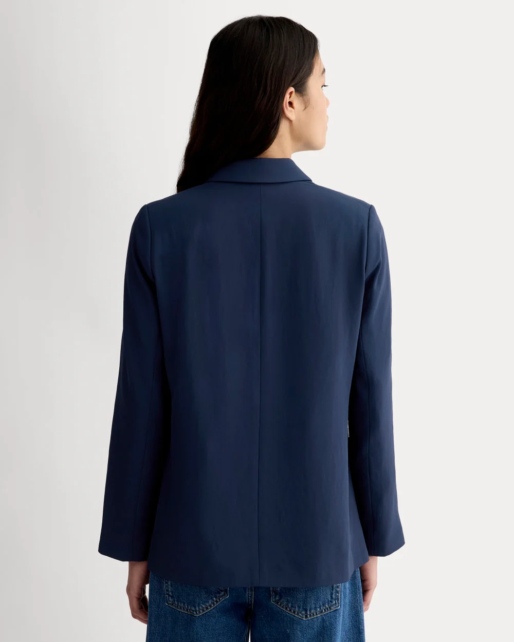 The Drapey Blazer | Navy - Image 5