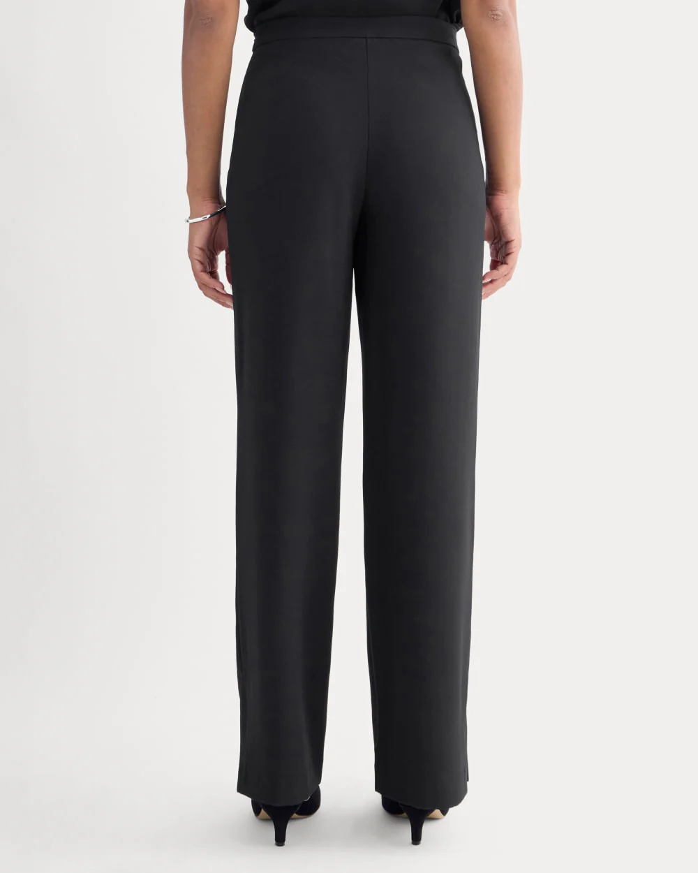 Drapey Crepe Pant | Black - Image 4
