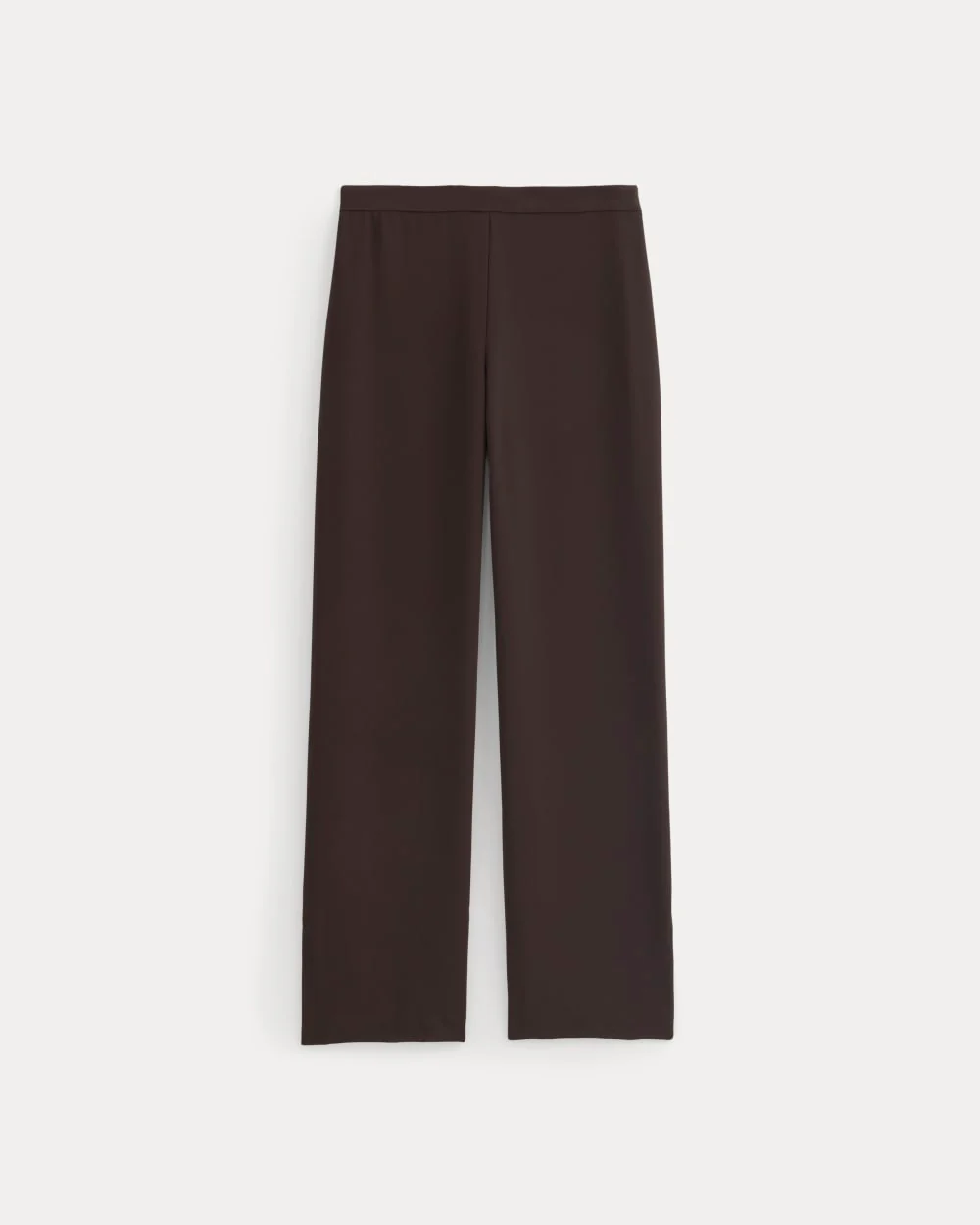 Drapey Crepe Pant | Dark Chocolate - Image 2