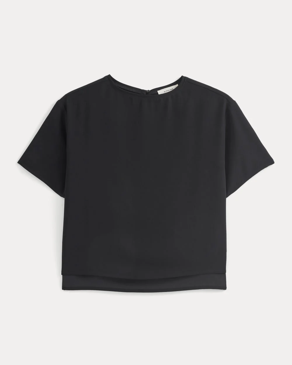 Drapey Crepe Top | Black - Image 2