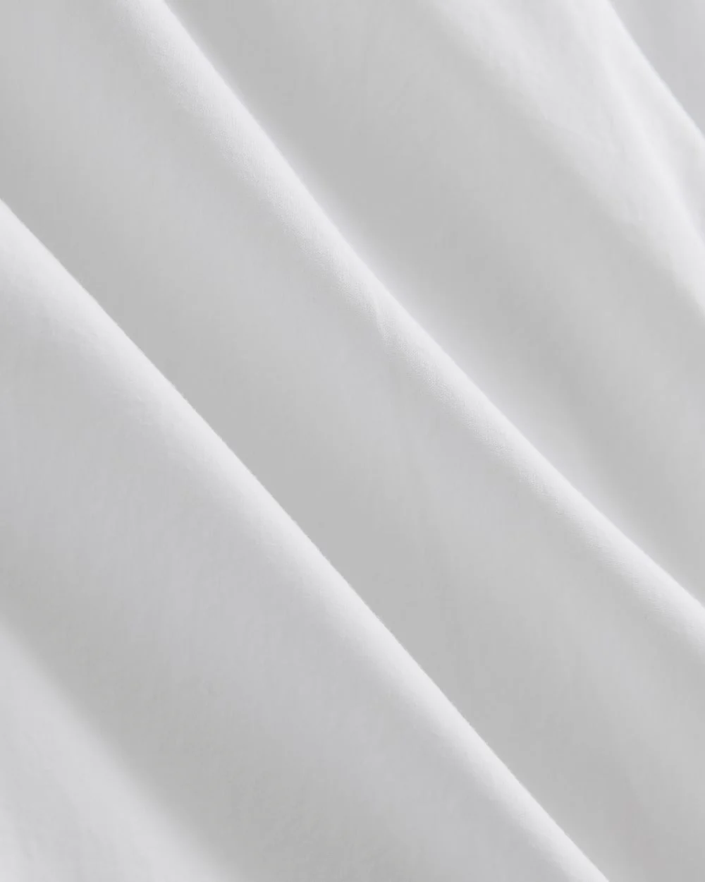 The Drawcord Shirtdress in Ultrasoft Cotton | White - Image 5