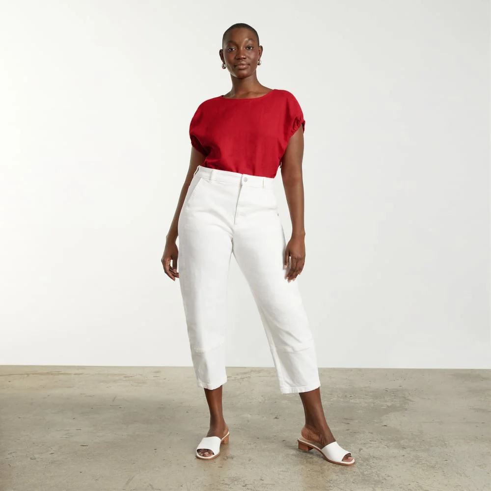 The Drawstring Tunic | Goji Berry - Image 4
