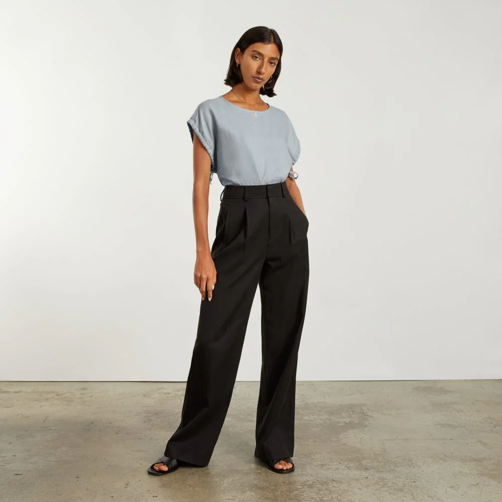 The Drawstring Tunic | Sky - Image 4