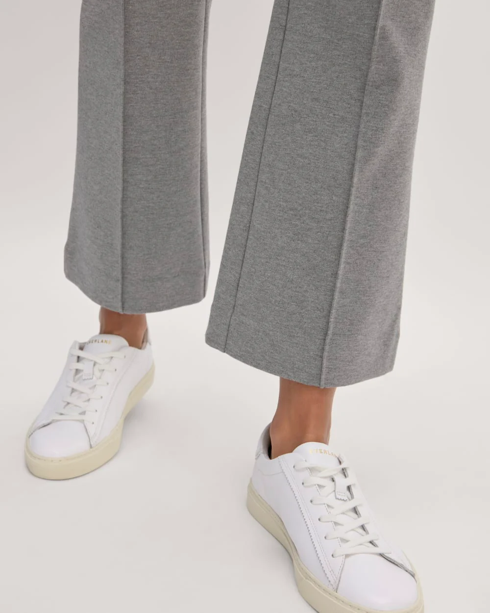 The Dream Kick Flare Pant | Mid Heather Grey - Image 6