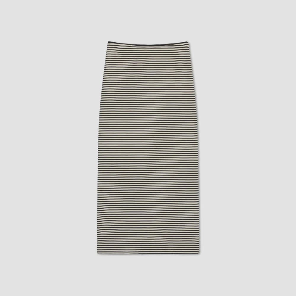 The Dream Maxi Skirt | Parchment / Black - Image 2