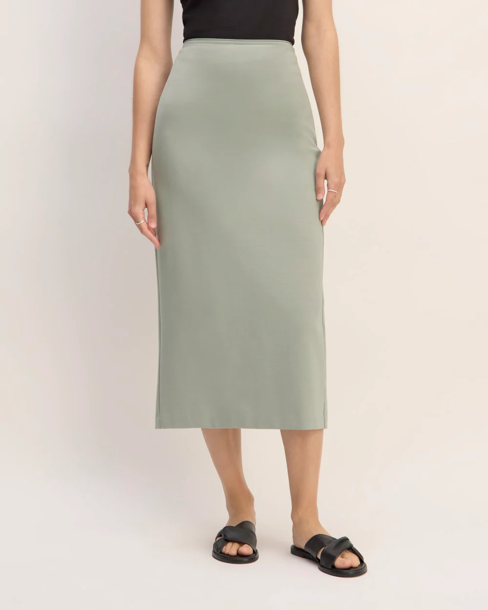The Dream Maxi Skirt | Sage Green - Image 3