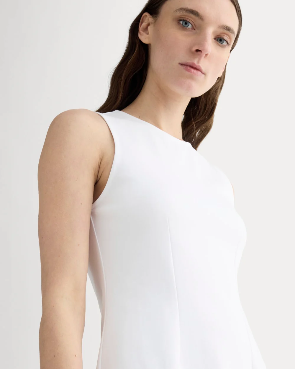 The Dream '90s Shift Dress | White - Image 3