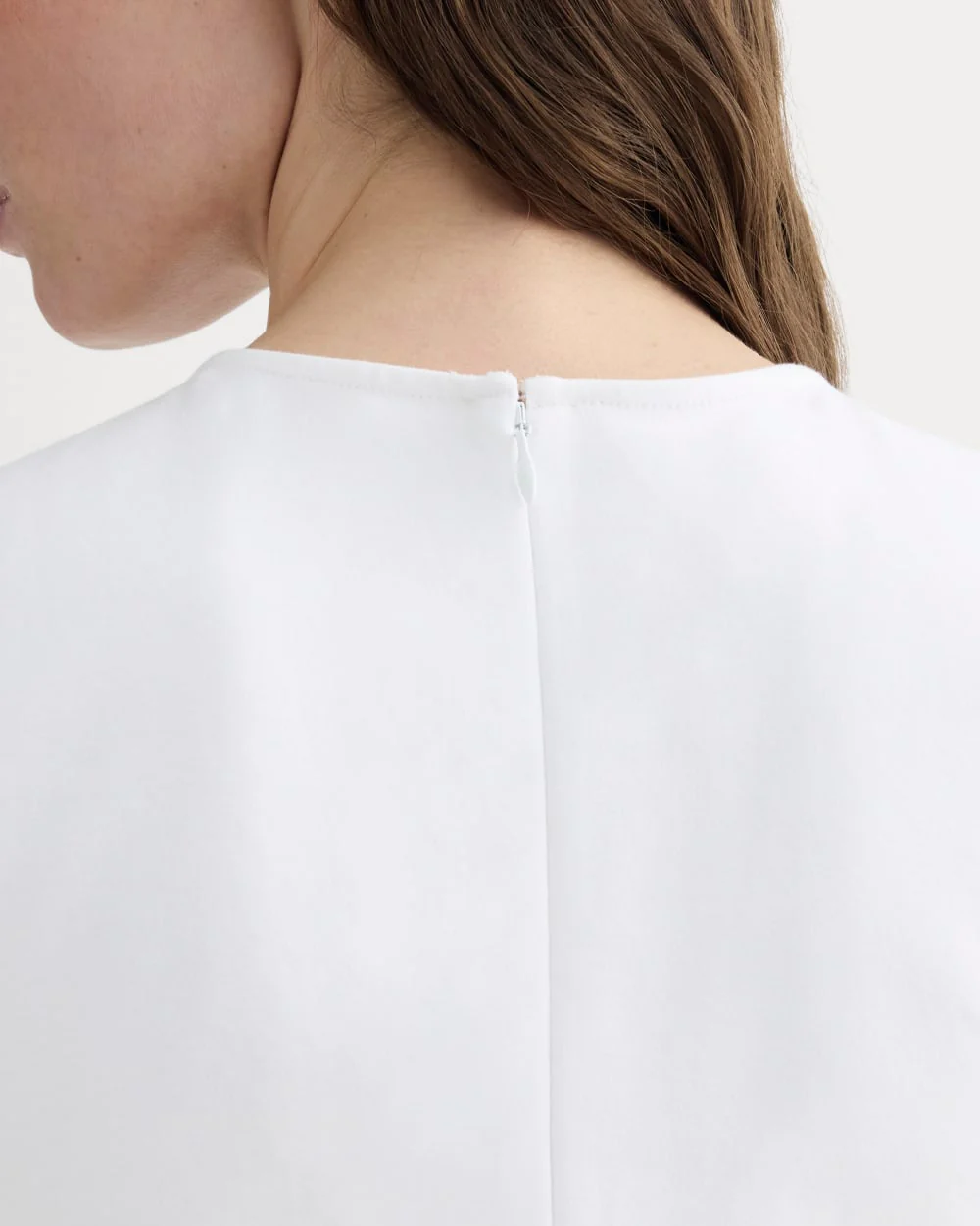 The Dream '90s Shift Dress | White - Image 4