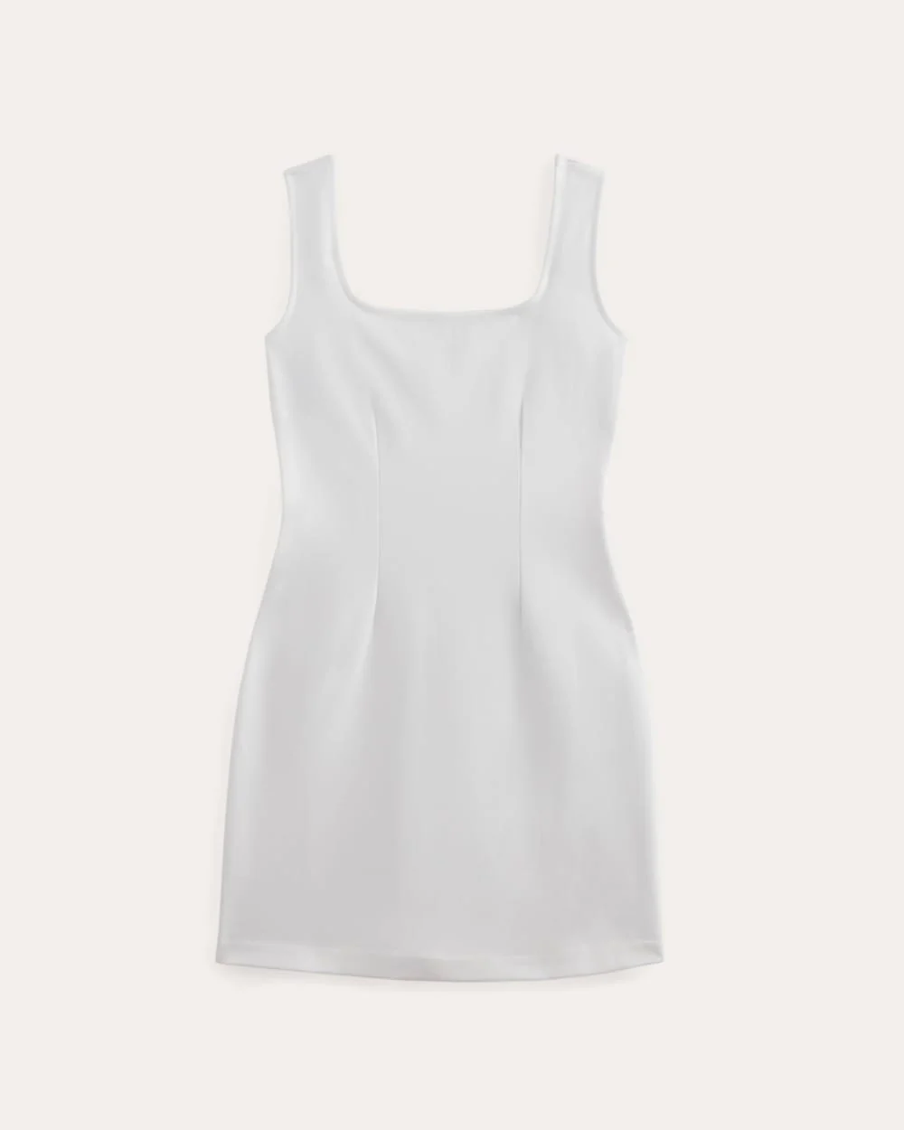 The Dream Square-Neck Dress | White - Image 2