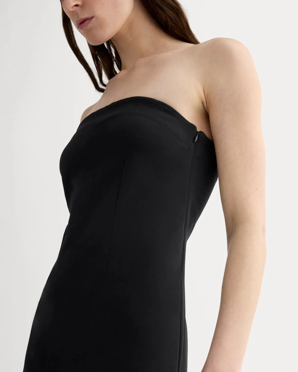 The Dream Strapless Mini Dress | Black - Image 3