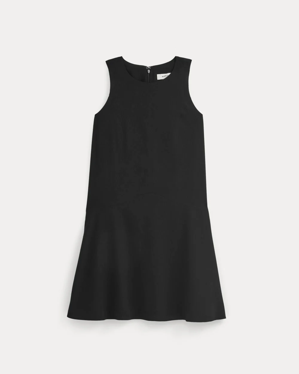Drop Waist Mini Dress | Black - Image 2