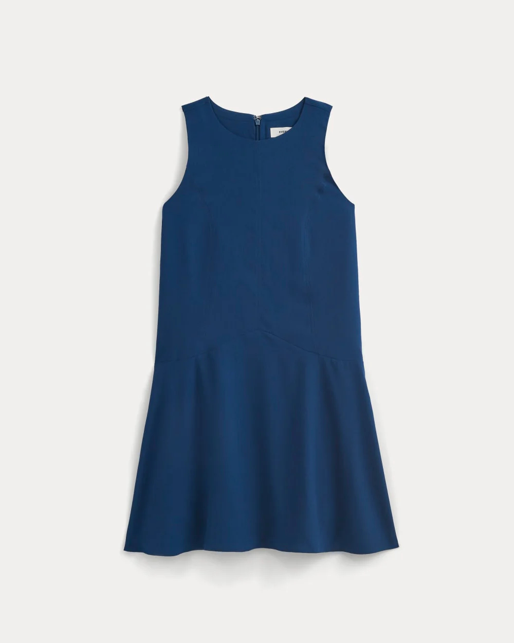 Drop Waist Mini Dress | Estate Blue - Image 2