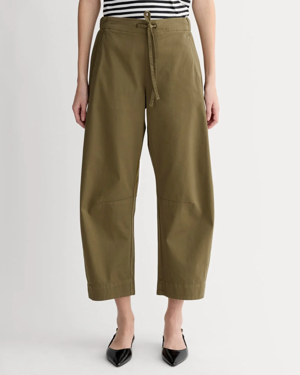 The Easy Barrel Pant | Olive - Image 3