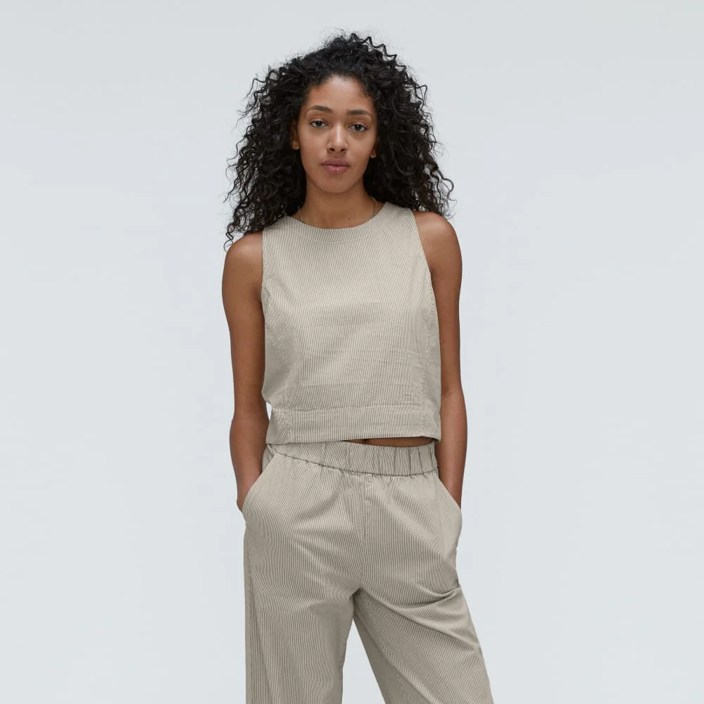 The Easy Shell Top | Beech / Canvas Tan