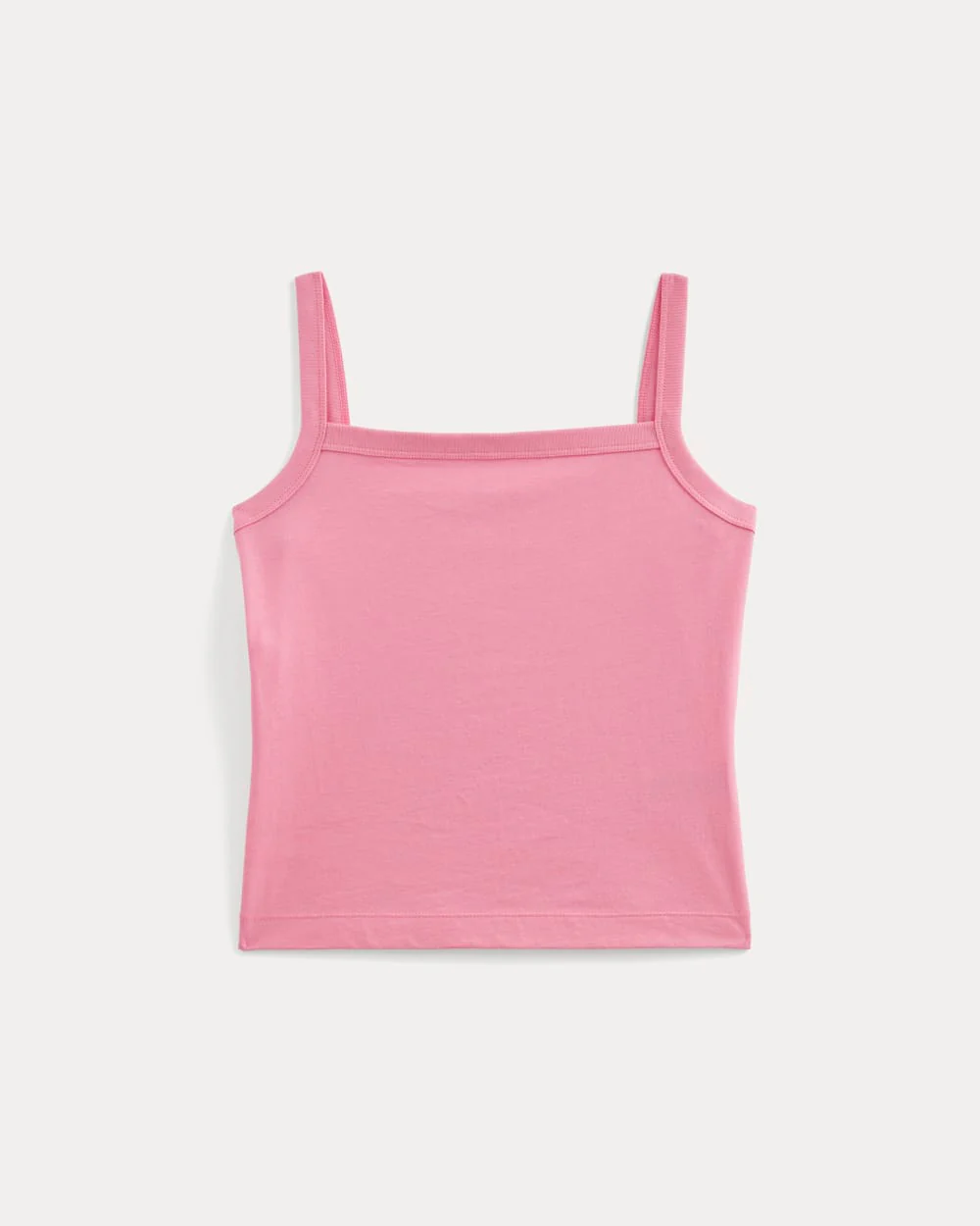 The Essential Square-Neck Tank | Deep Pink - Image 2