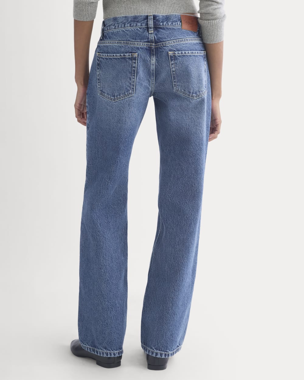 Everlane x Elena Bonvicini La Brea Low-Rise Baggy Jean | Blue Bird Indigo - Image 7