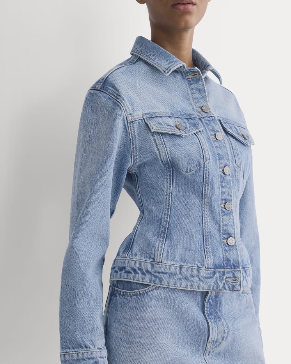 Everlane x Elena Bonvicini Lido Jacket | Crystal Cove Indigo - Image 5