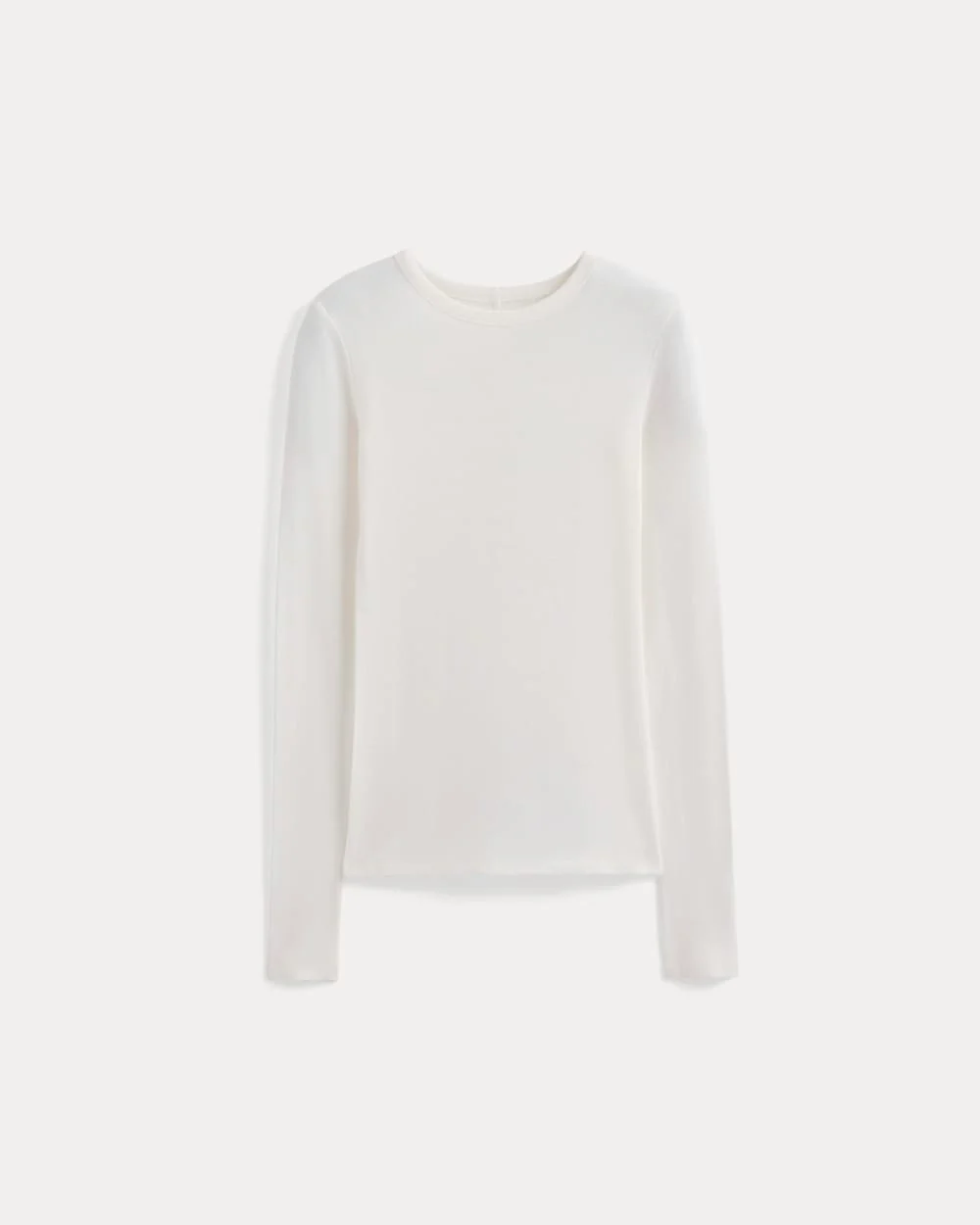 Tissue Long-Sleeve Crew | Bone - Image 2
