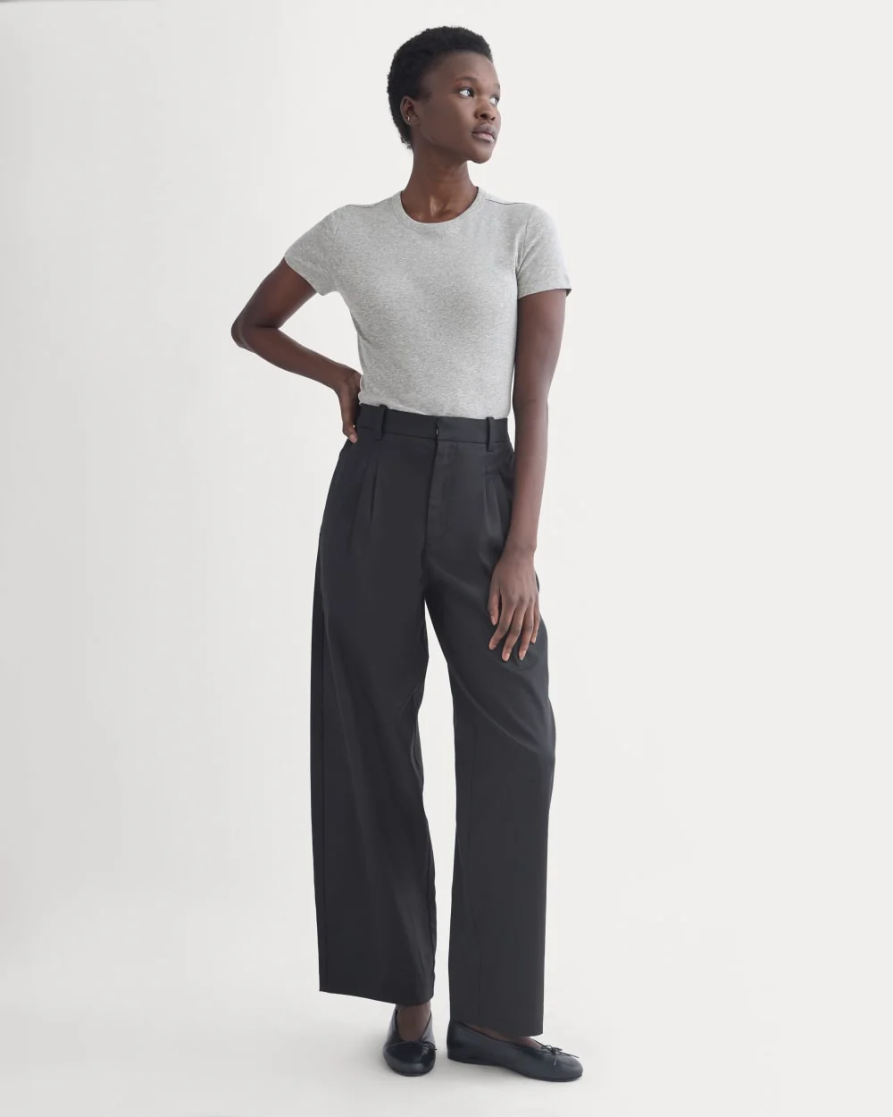 Tissue Short-Sleeve Crew | Heathered Grey - Image 3
