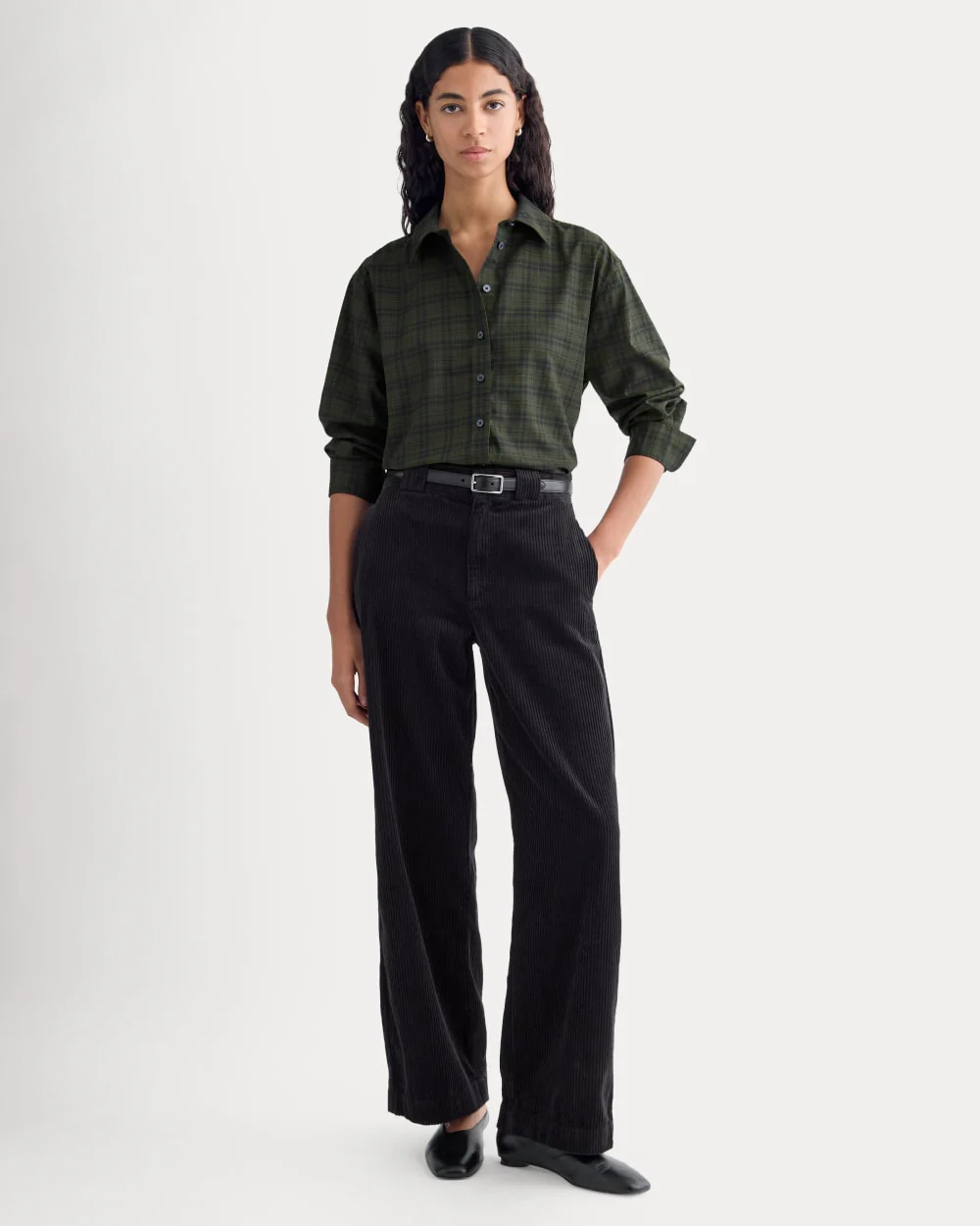 Everyday Shirt in Silky Cotton | Duffle Bag Plaid - Image 3