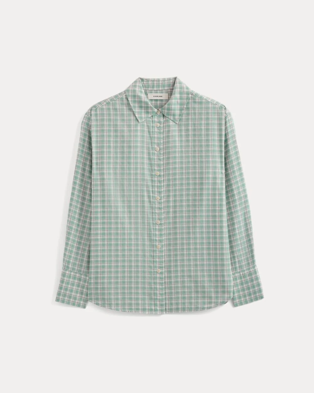 Everyday Shirt in Silky Cotton | Gray Mist - Image 2