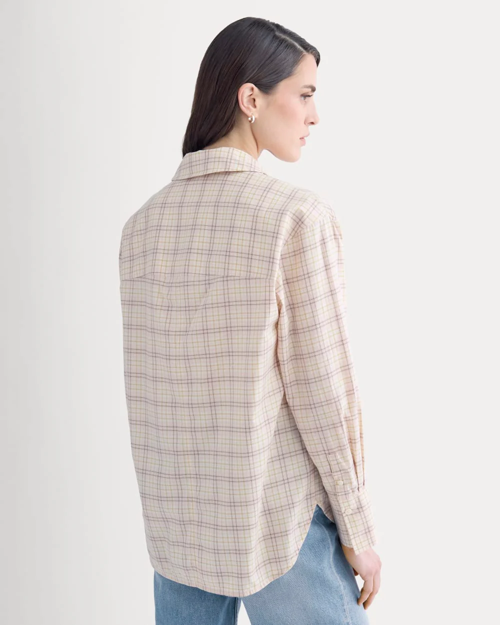 Everyday Shirt in Silky Cotton | Plaid - Image 4