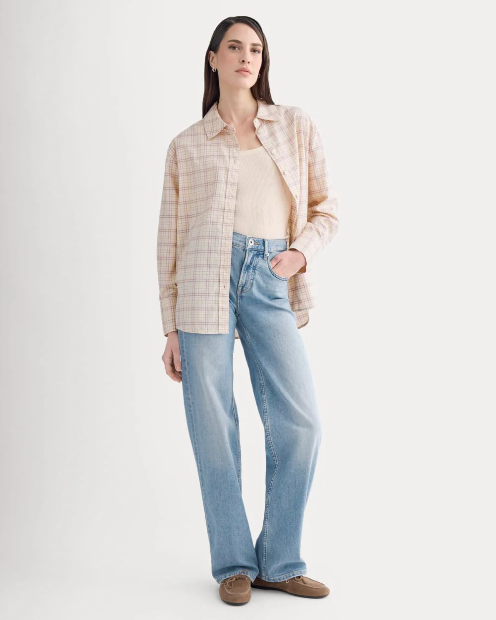 Everyday Shirt in Silky Cotton | Plaid - Image 5