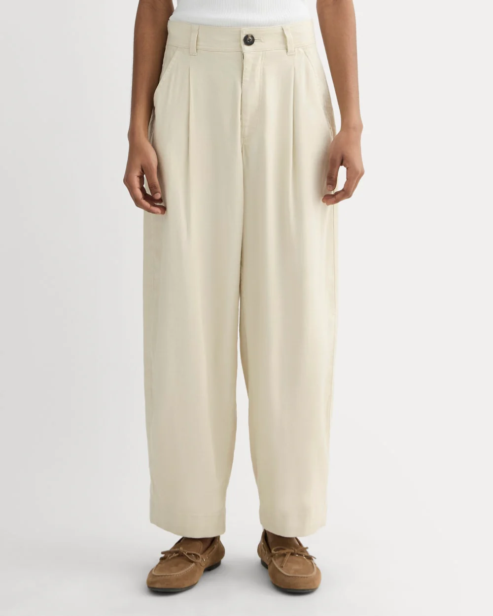 The Everywhere Pant in Stretch Linen | Birch - Image 3