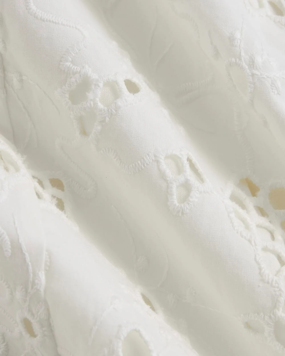 The Eyelet Midi Dress | Bone - Image 5