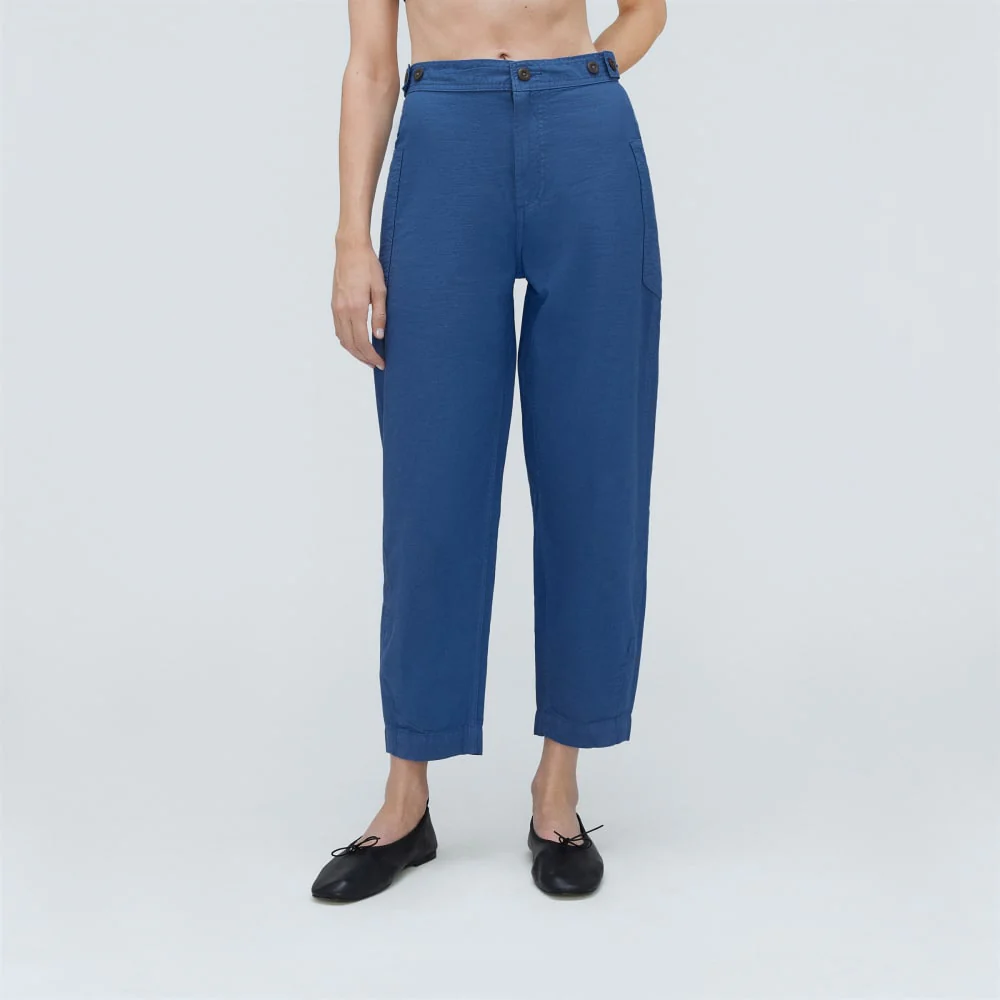 The Fatigue Barrel Pant | Deep Blue - Image 2