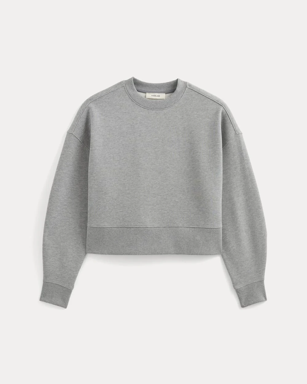 Luxe Fleece Sweatshirt | Vintage Heather Grey - Image 2