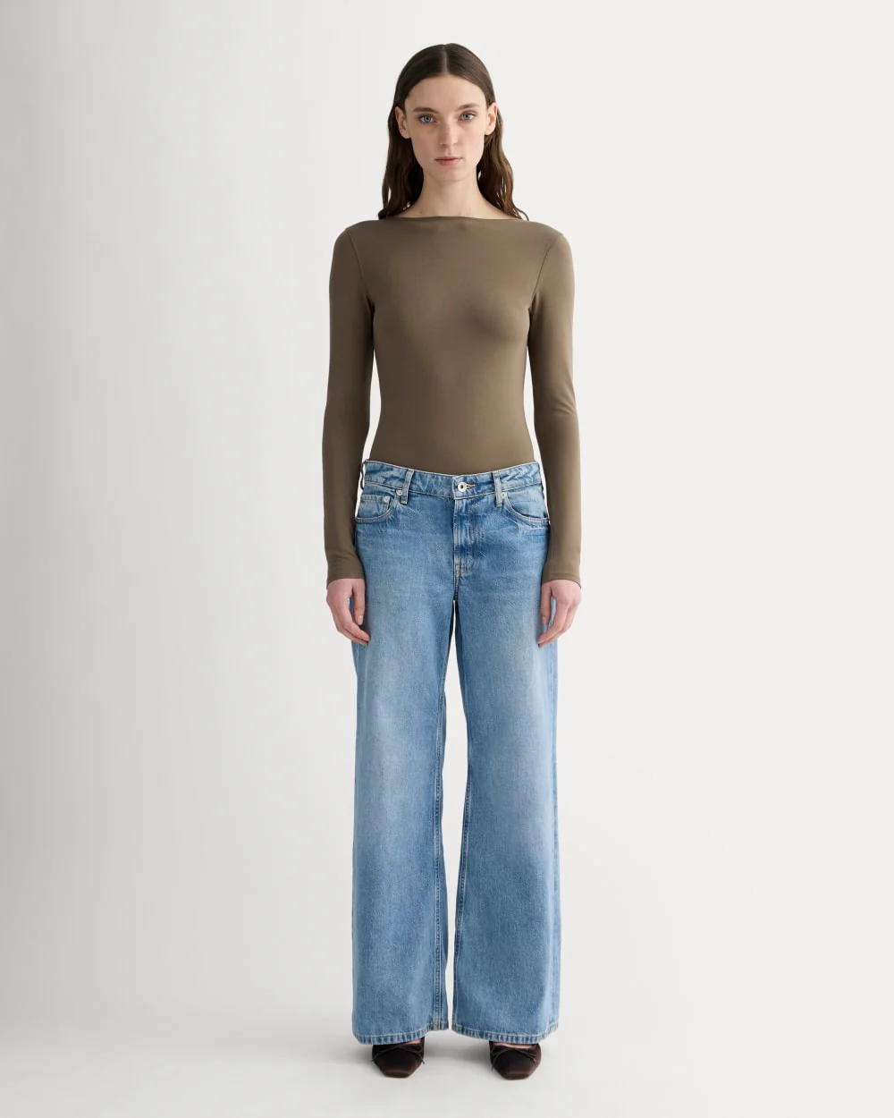 The Form Ballet Bodysuit | Deep Taupe - Image 3