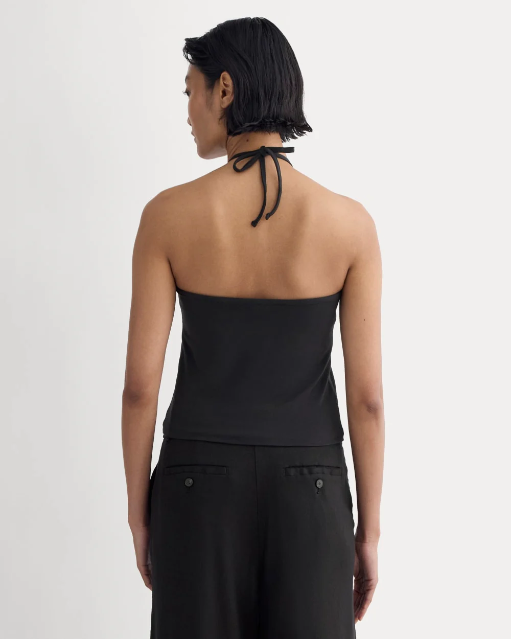 The Form Halter Top | Black - Image 5