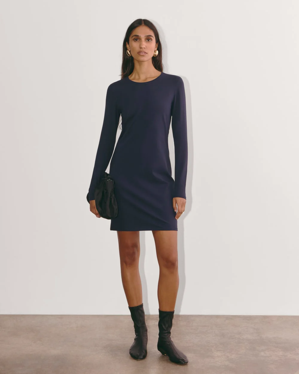 The Form Mini Dress | Navy