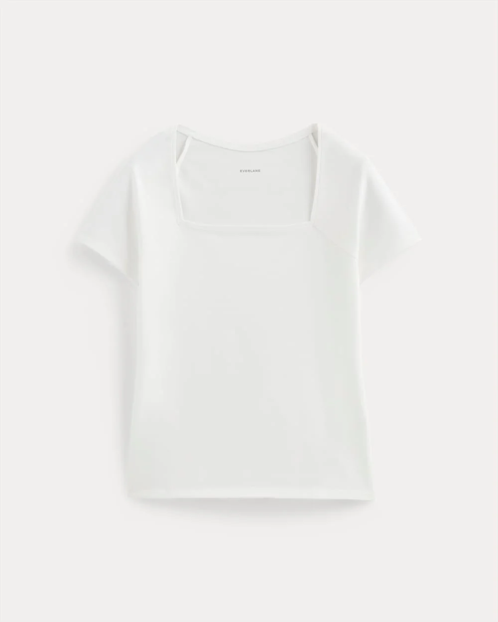 The Form Square-Neck Top | White - Image 2