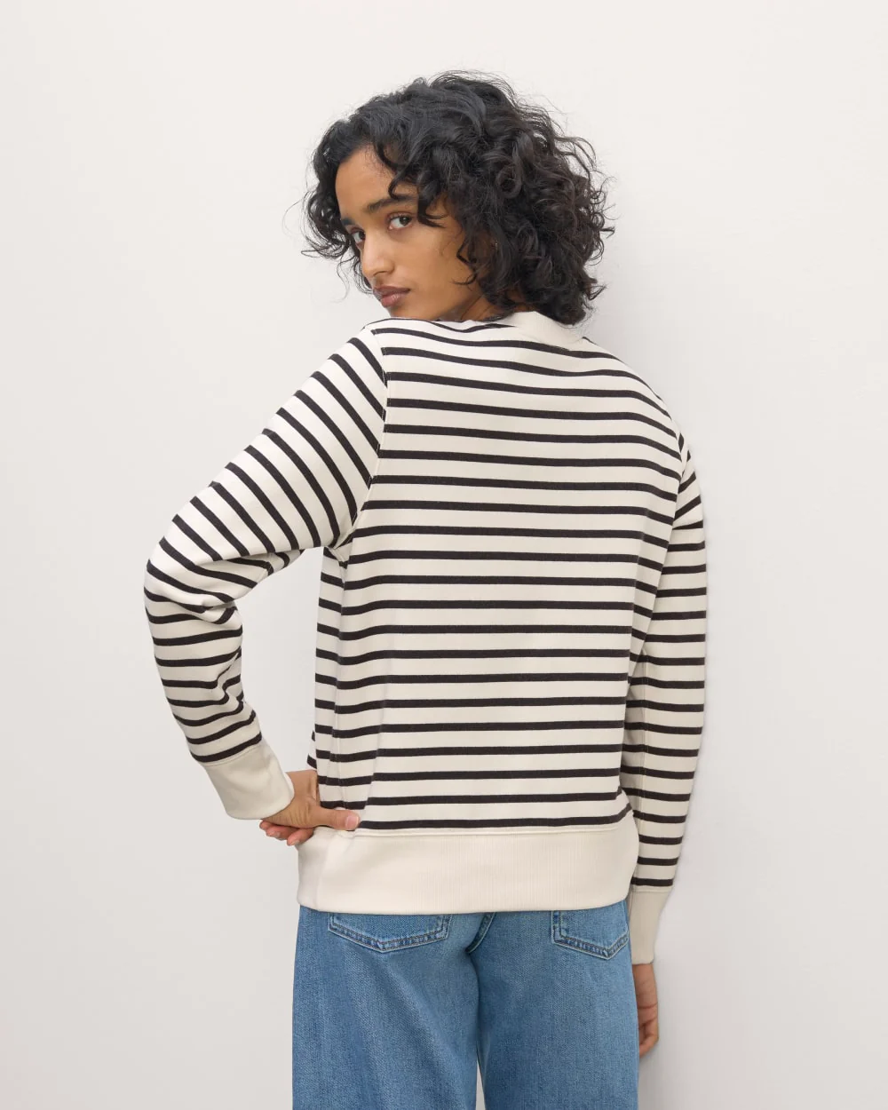 The Off-Duty Terry Crew | Bone / Black - Image 3